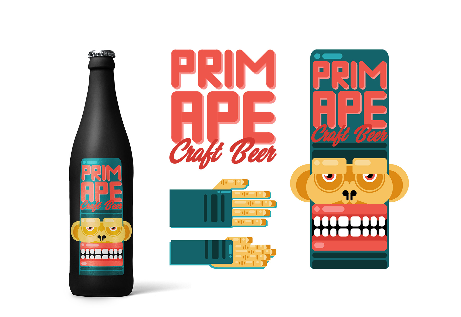 Primape Craft Beer Label 1